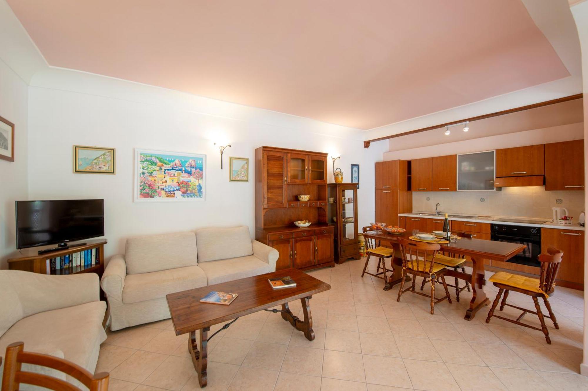 Casa Le Terrazze Daire Positano Dış mekan fotoğraf