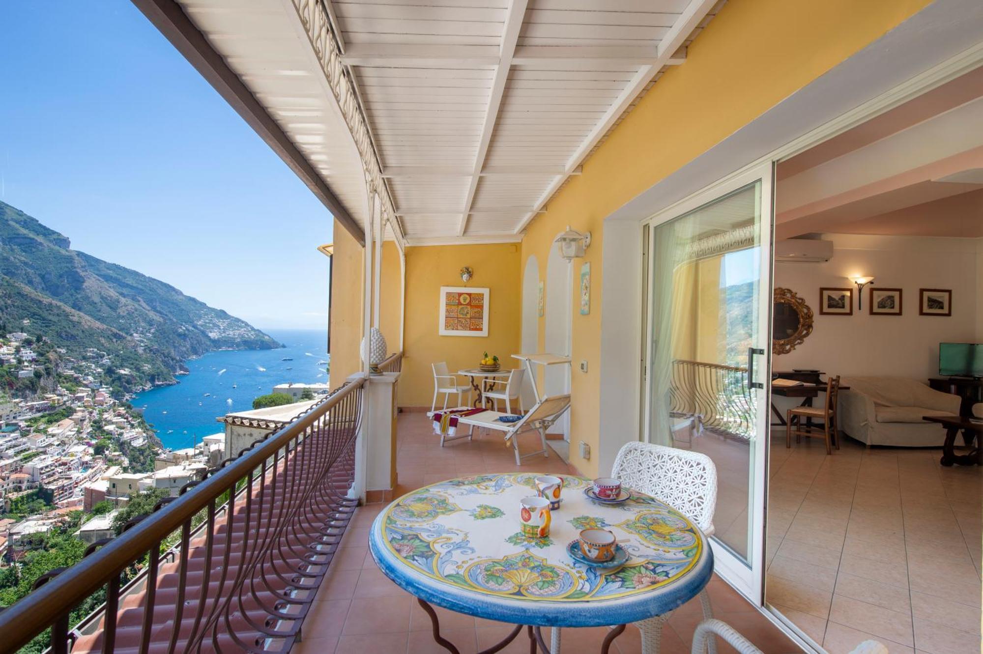 Casa Le Terrazze Daire Positano Dış mekan fotoğraf